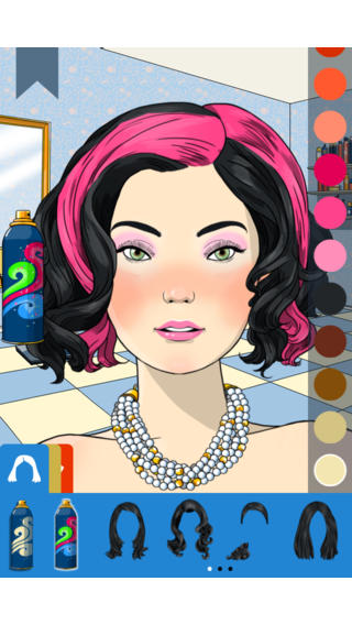 【免費遊戲App】Beauty Salon makeover game – makeup and hairdressing-APP點子