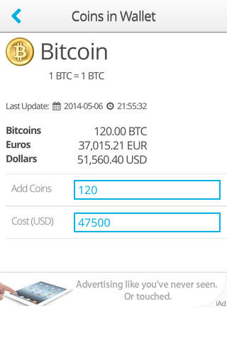 BitCoinverter ( Bitcoin Converter ) screenshot 2