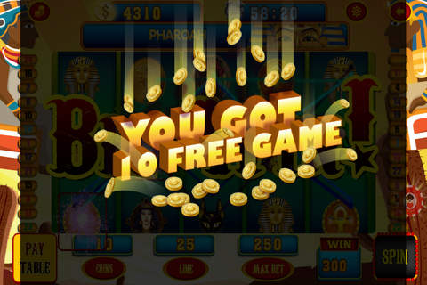 777 Pharaoh's Doubledown Casino Slots Machine - Win Big Jackpots Vegas Way screenshot 2