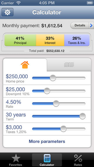Loan Calculator for iPhone