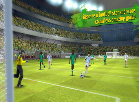 Скачать игру Striker Soccer Brazil: lead your team to the top of the world