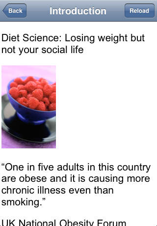 Diet Science ebook - Losing weight but not your social life. screenshot 4
