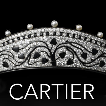 Cartier, jeweler to kings. The application of the Grand Palais exhibition in Paris. LOGO-APP點子