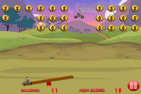 Bmx Dirt Biker See Saw Jump - Bike Jumper Flying For Coin Pro screenshot 3