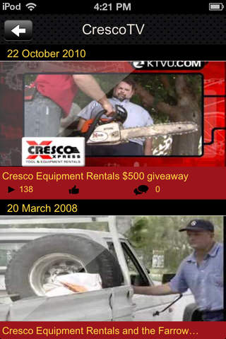 Cresco Equipment Rentals screenshot 3