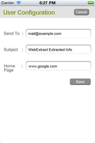 WebExtract for iPhone screenshot 4