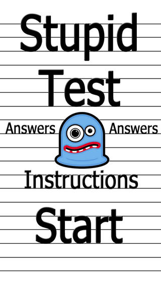 Stupid Test Answers