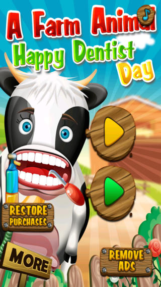A Farm Animal Happy Dentist Day