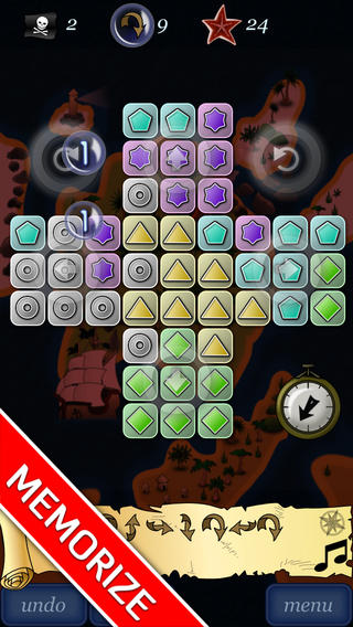 【免費遊戲App】Bladumkee - Memorize, match and solve tiny pirate puzzle cube-APP點子