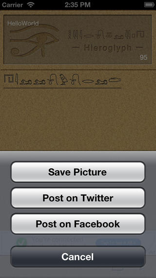 【免費娛樂App】HieroglyphFree-APP點子