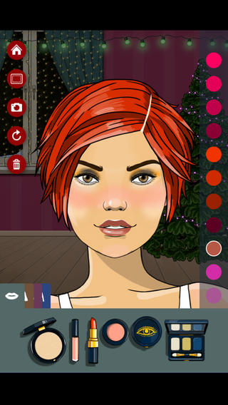 【免費遊戲App】Christmas Walks!! Dress Up, Make Up and Hair Styling game for girls-APP點子