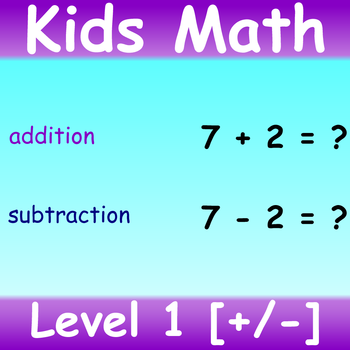 Kids Math Addition Subtraction Level 1 LOGO-APP點子