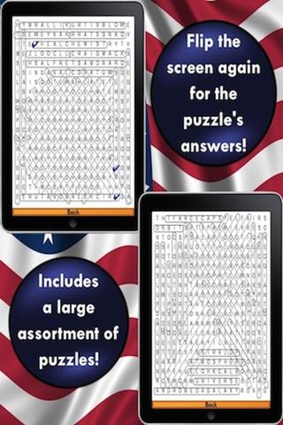 American Word Search - For your iPhone and iPod Touch! screenshot 4