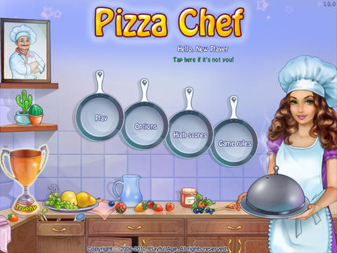 Скриншот из Pizza Chef HD