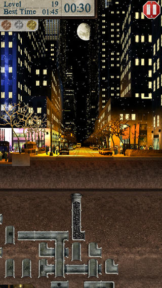 【免費遊戲App】PipeRoll 3D New York Winter-APP點子