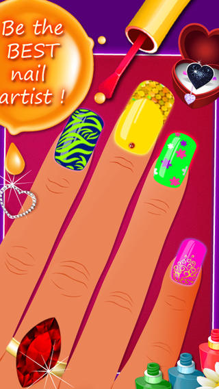 【免費遊戲App】Sally’s Glow Nails-APP點子