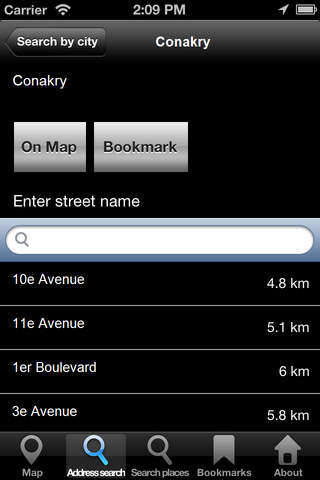 Offline Map Guinea: City Navigator Maps screenshot 4