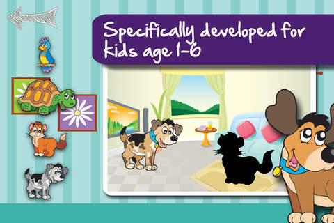 Shape Game Pets Cartoon screenshot 2