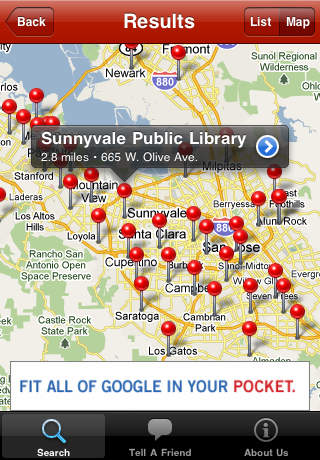 【免費交通運輸App】Library Locator-APP點子