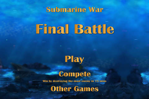 Submarine War Pro - Underwater sci-fi Shooting Game screenshot 4
