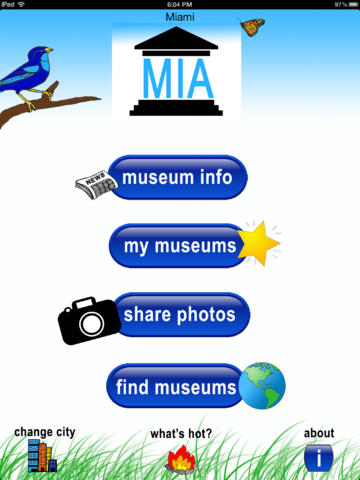 MIA - Museum Info App for iPad