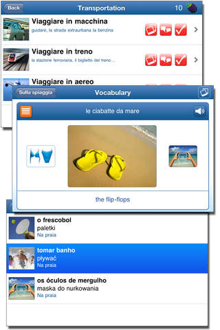 busuu.com Portuguese travel course screenshot 3