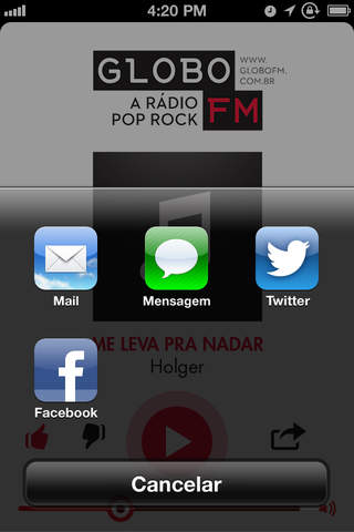 Rádio Globo FM screenshot 3