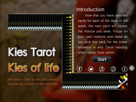 Tarot Kies Keys of Life Free screenshot 2