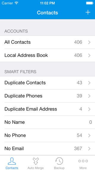 Contacts Cleanup Merge Free - Delete Duplicate Contacts - Smart Cleaner