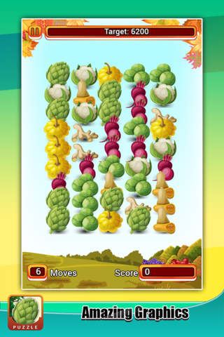 Ace Veggie Patch Match PRO - Brain Game of Skill screenshot 2