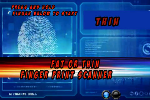 Fat Or Thin Scanner screenshot 2