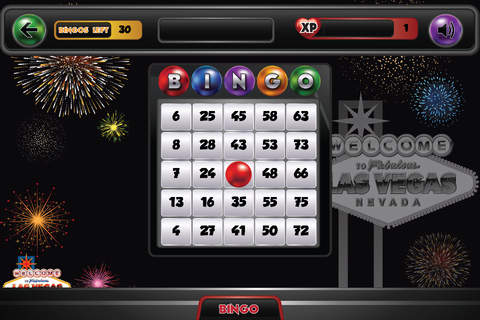 Las Vegas Bingo screenshot 2