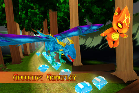 Felix the Fire Dragon – Train him How to Sprint in the Sunny Glade screenshot 2