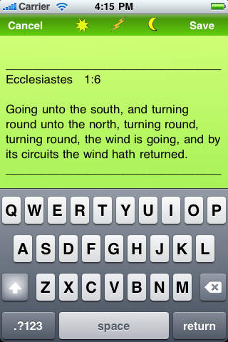 Youngs Literal Voice Bible App screenshot 2