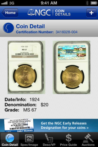 NGC Coin Details screenshot 2