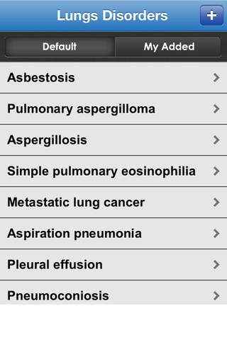 All Lungs Disorders screenshot 2