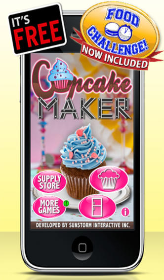 Cupcake Maker Games - Play Make Bake Sweet Crazy Fun Cupcakes Free Family Game