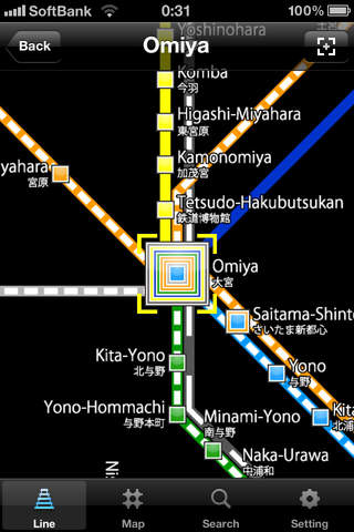 TOKYO x SAITAMA Route Map screenshot 3