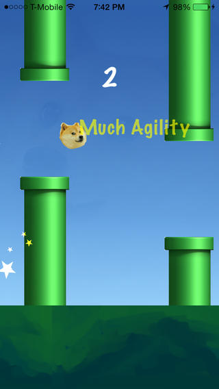 【免費遊戲App】Flying Doge-APP點子