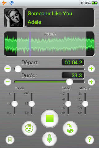 iRingtune  •  ringtone and tone creator, personalize your own tones and ringtones screenshot 2