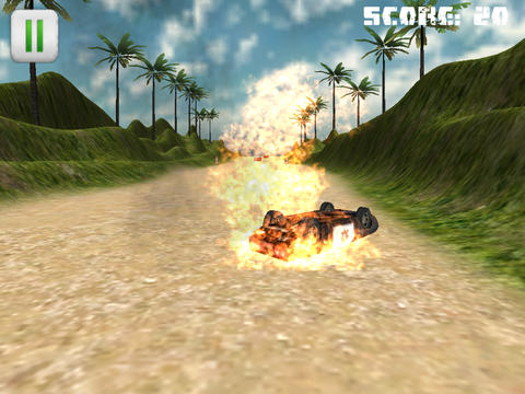 【免費遊戲App】Dirt Police Chase - Off Road Nitro Drag Free-APP點子