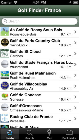 Golf Finder France