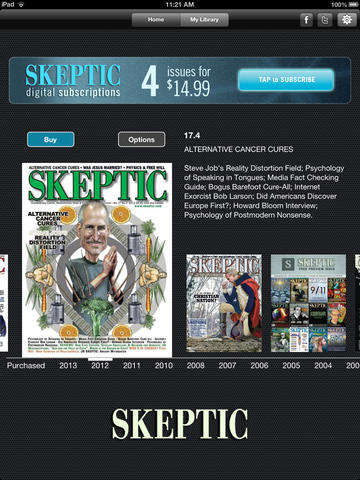 免費下載個人化APP|Skeptic Magazine: Examining Extraordinary Claims and Promoting Science app開箱文|APP開箱王