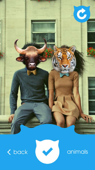 【免費攝影App】Meow - Animal Face Photo Editor Booth with Funny Animal Head Stickers like Panda, Tiger, Cow, Cats and Dogs-APP點子