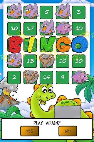 Dino Math Bingo screenshot 4