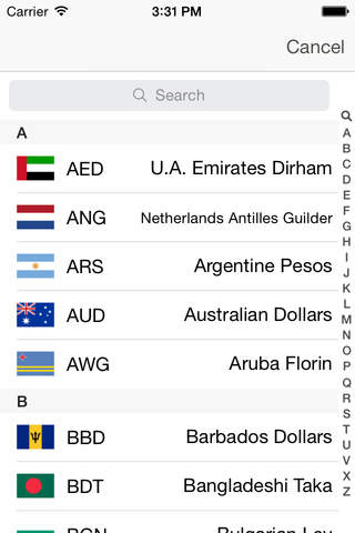 Currency Rates screenshot 4