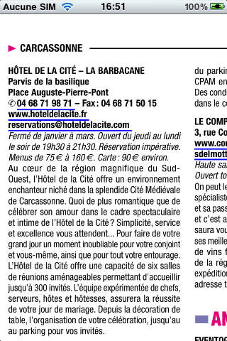Guide du mariage - Petit Futé - Guide numérique... screenshot 4
