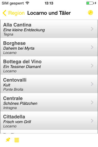 TESSIN GEHT AUS! 2014 / 2015 - Die 100 besten Restaurant im Kanton Tessin screenshot 3