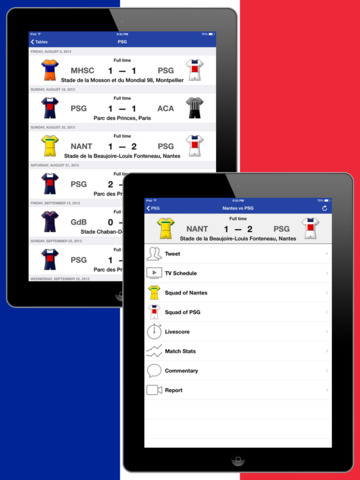 【免費運動App】French Football League 1 2014-2015-APP點子