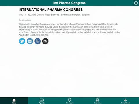 【免費醫療App】International Pharma Congress-APP點子